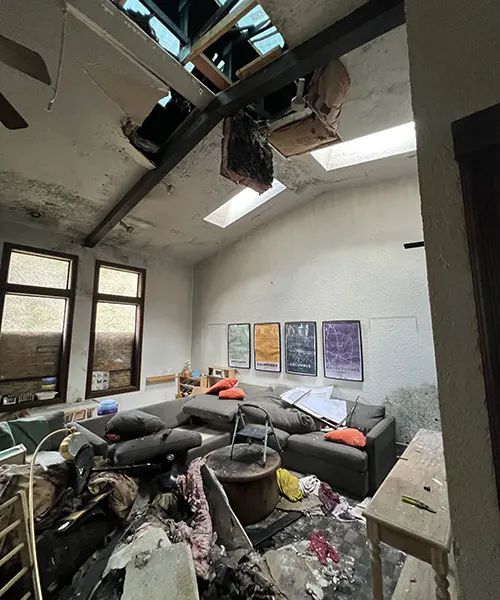 Asbestos Remediation for Burned House in Seattle 
